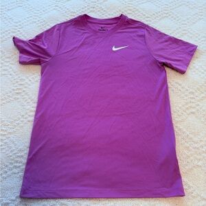 Nike  Girl’s Purple Dri-fit T-Shirt
